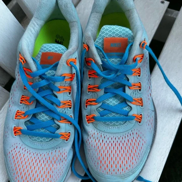 Nike Fitsole 2 Light blue with orange details - Picture 2 of 10